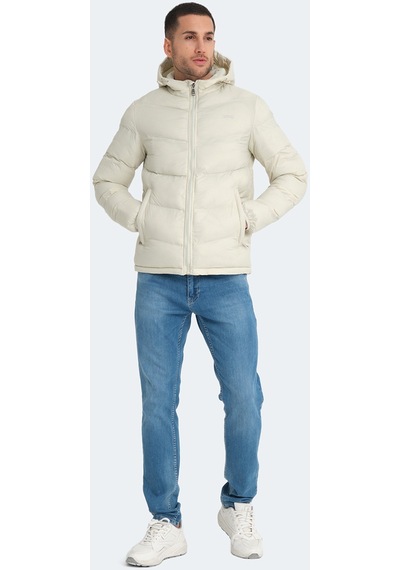 Slazenger WORLD Erkek Mont &amp; Kaban Beyaz