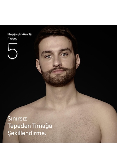 Braun Hepsi Bir Arada Series 5, 9 U 1 Arada Tıraş Kiti, Keskin Bıçak, Vücut Tıraşı Aıo5540