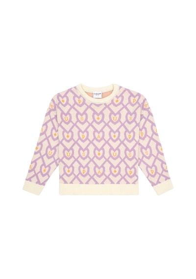 U.s. Polo Assn. Kız Çocuk Kazak /triko 50316371-vr104 Koyu Frambuaz/dark Raspberry