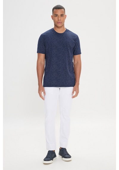 AC&Co / Altınyıldız Classics Erkek Lacı Slim Fit Dar Kesim Bisiklet Yaka Pamuklu Kısa Kollu Tişört Lacı AC&Co / Altınyıldız Classics Erkek Lacı Slim Fit Dar Kesim Bisiklet Yaka Pamuklu Kısa Kollu Tişört Lacı
