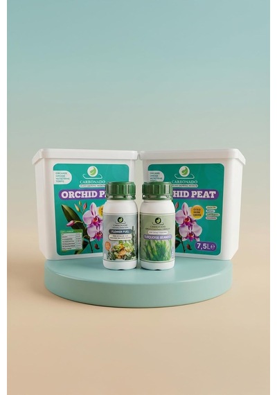 Tr 2 Adet Orchid Peat 7.5 L + Sıvı Bitki Besini 500 Ml + Sıvı Deniz Yosunu 500 Ml Paket Diğer