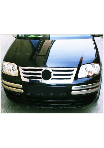 Vw Caddy Krom Ön Panjur 1 Prç. 2004-2007 P.Çelik Formlu