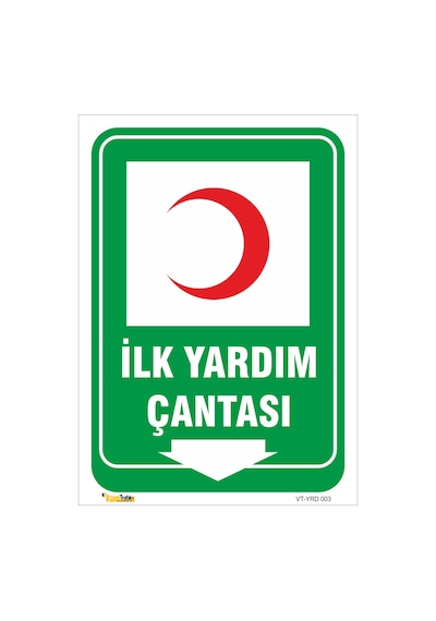 İLK YARDIM ÇANTASI LEVHASI