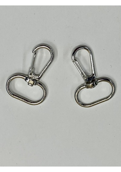 Karantuhafiye Çanta Kancası / Yaylı Model/ 2 Li Set Gümüş Gümüş