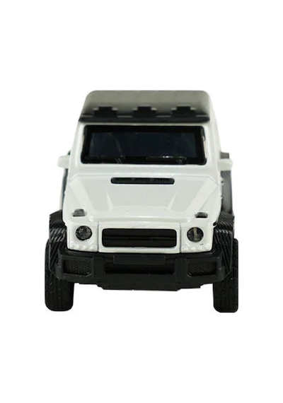 Die Cast Metal Sesli Ve Işıklı Çek Bırak Beyaz Pikap