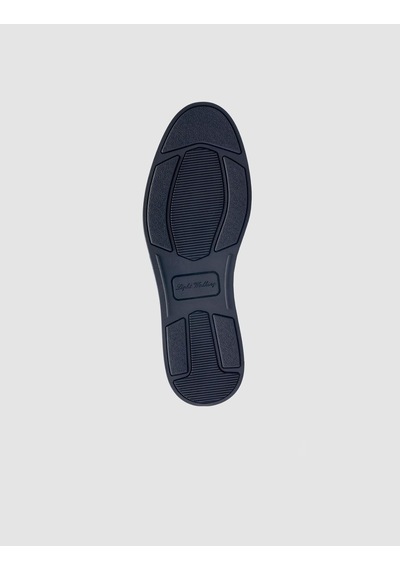 Cabani %100 Hakiki Deri Lacivert Erkek Loafer Lacivert