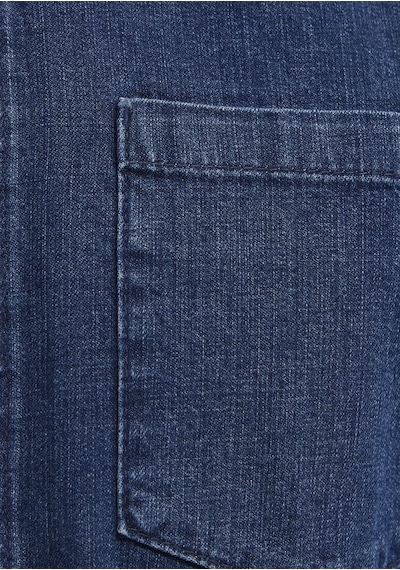 Mavi - Eric Mavi Edition Puslu İndigo Mavisi Jean Gömlek 0211504-91348 Koyu Mavi