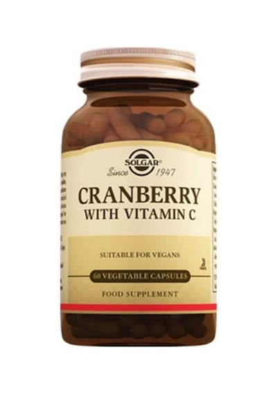 Solgar Cranberry With Extract Vitamin C 60 Kapsül Kranberi