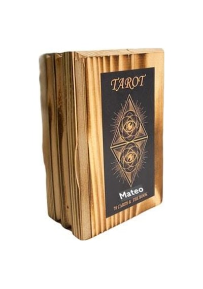 Tarot Kartları Ahşap Kutulu Ahşap Kutulu Tarot