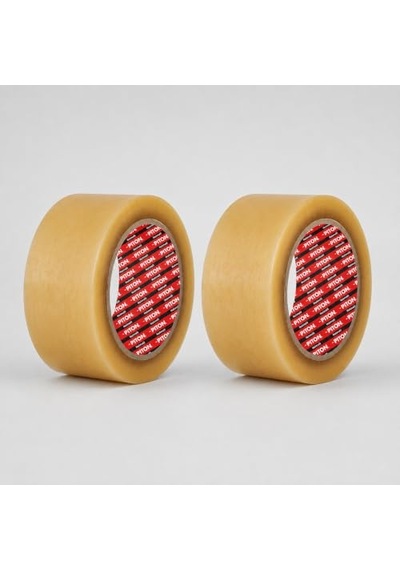 Şeffaf Hotmelt 2 Adet Koli Bandı 45 Mm X 100 Mt Güçlü Yapışkanlı Paketleme Ambalaj Bandı 10