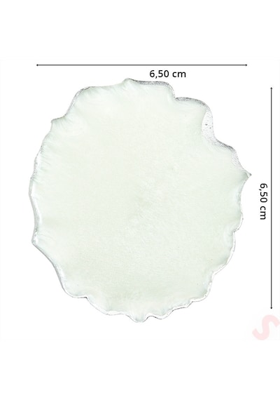 Epoksi Magnet, 6,50 Cm - Gümüş - 10 Adet Gümüş