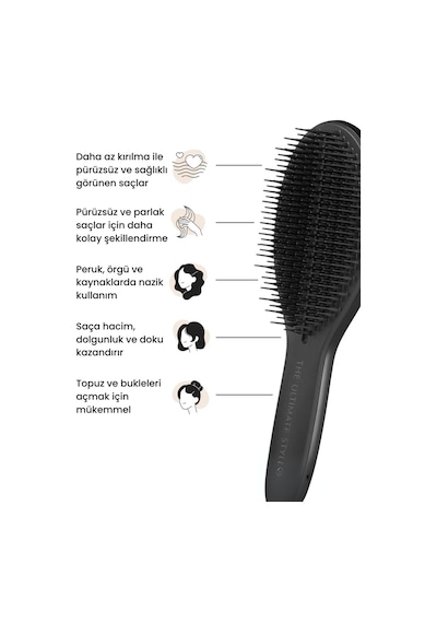 Tangle Teezer The Ultimate Styler Black Saç Fırçası