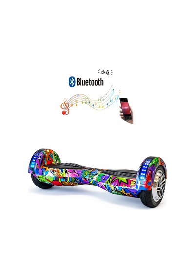 Citymate Smart Balance Elektrikli Kaykay Hoverboard 8.5 İnch Akıllı Denge Ledli Bluetooth Hoparlörlü D04
