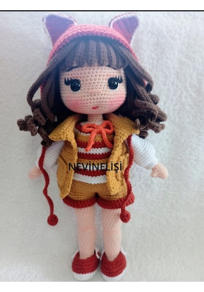 Amigurumi Bilge Bebek Çok Renkli