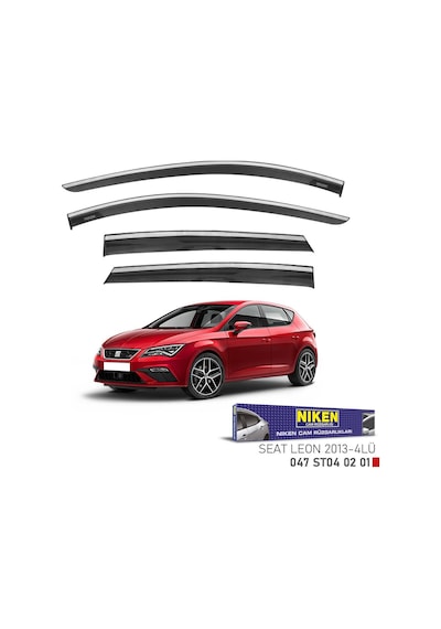 Niken Seat Leon Cam Rüzgarlığı Kromlu 2013+ Niken 047 St04 02 01
