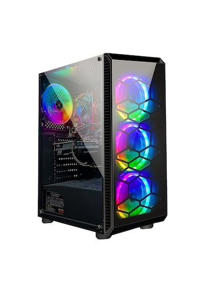 Turbox TX826 i7-860 16 GB 256 GB SSD 4 GB Free Dos Masaüstü Oyuncu Bilgisayarı