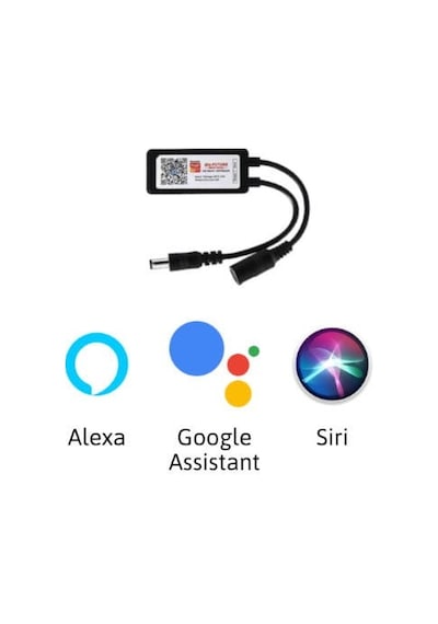 Tuya Led Kontrol Mini Dc Wifi Dimmer 5-24v 12a App İos Android Alexa Siri Google Xiaomi Smart Home Ses Kontrolü Uygulama