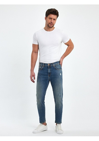 Ltb Dıego X Y Normal Bel Dar Paça Skınny Jean Pantolon 010095149015984 4114 Mavi