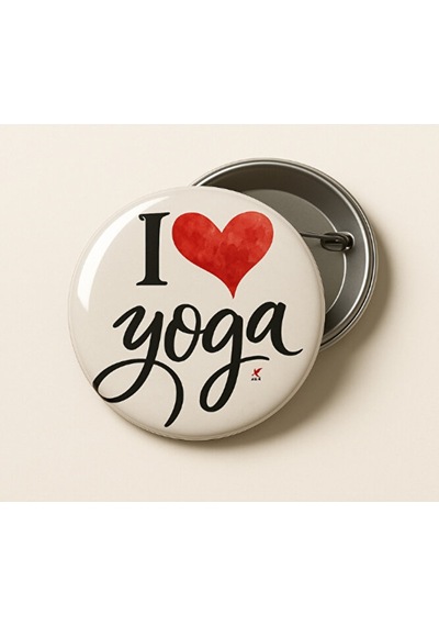 Yoga 4'lü Rozet Seti-44 Mm Çok Renkli
