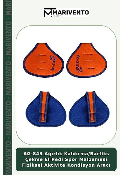 Ag-843 Ağırlık Kaldırma/barfiks Çekme El Pedi Spor Malzemesi Fiziksel Aktivite Kondisyon Aracı Çok Renkli