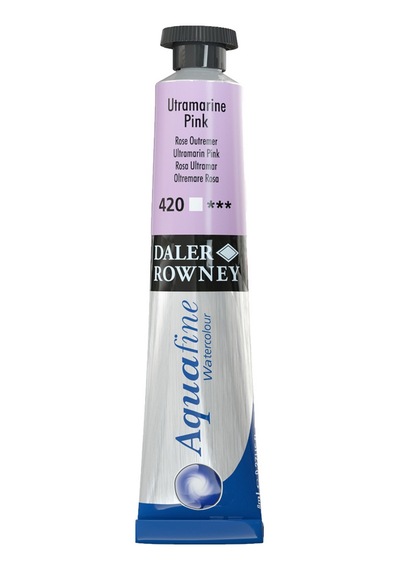 Daler Rowney Aquafine Tüp Sulu Boya 8ml - 420 Ultramarine Pink