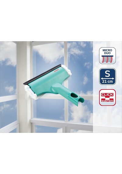 Click System Bezli Cam Sileceği 20cm Turkuaz