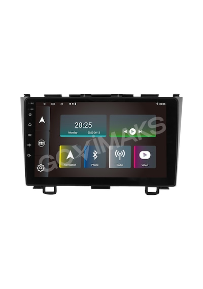 Honda Crv 2007-2012 Uyumlu 6 Gb Ram 128 Gb Hafıza Androıd Multımedıa Teyp 9"