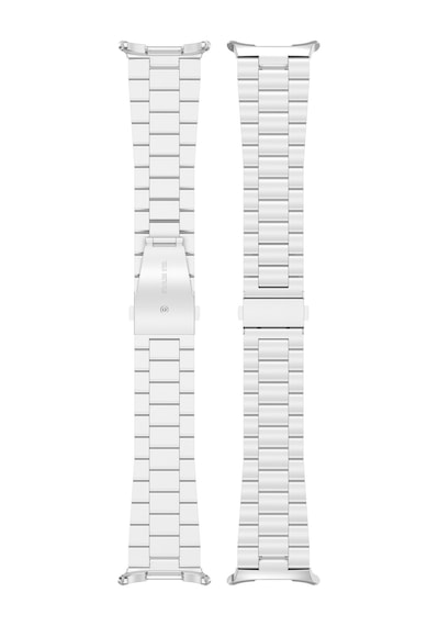 Samsung Uyumlu Galaxy Watch 7 Ultra 47mm Pim Ayarlanabilir Çelik Kordon Siyah