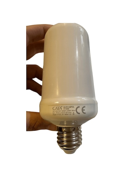 Cata Ct-4059 5w Amber Işık E27 Duylu Led Alev Ampul 4 Adet