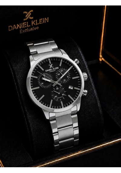 Daniel Klein Damat Ve Takım Elbiseye Özel 2 Yıl Garantili Çelik Kordon Erkek Kol Saati Vs.blkt.1176 Gümüş