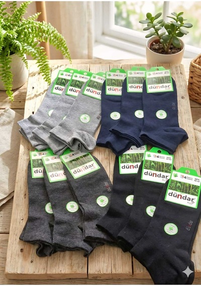 Erkek Bambu Patik Mevsimlik Dikişsiz/soft Yıkama/kokulu 40-44 ASORTİ