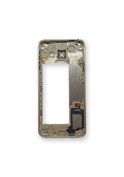 Samsung A310 Kasa Samsung Uyumlu Galaxy A3 2016 Gri Renk Orta Kasa Çıtalı On Off Ses Tuş Bordu Buzzer Hoparlör Açık Gri