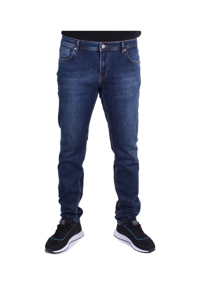 Twister Jeans Twister Panama 758-02 Mavi Düşük Bel Dar Paça Erkek Jeans Pantolon Mavi