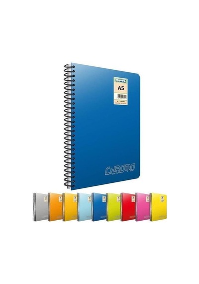 Gıpta Defter Spr.Chromo P.Kapak Kareli A5 60 Yp.