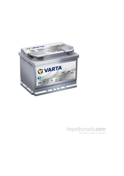 D52 12 Volt 60 Amper Agm Start-Stop Varta Akü / 534897628