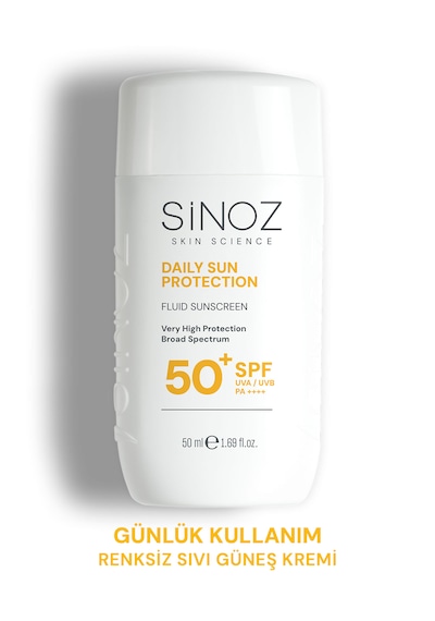 Sinoz Günlük Kullanım için Yüz Güneş Kremi SPF50+ 50 ML