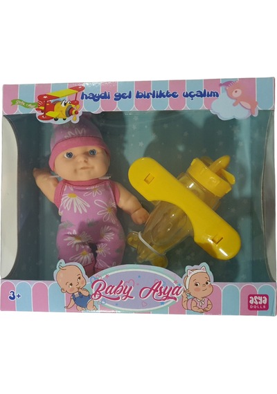 Asya Kut. Asya Bebek Uçaklı-65053