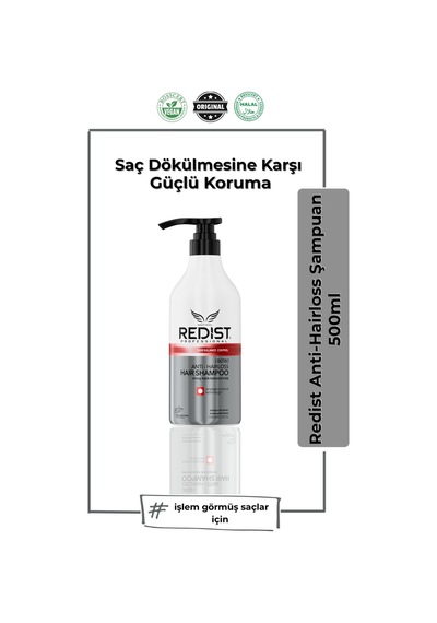 Redist Saç Dökülmesine Karşı Şampuan 500 ML