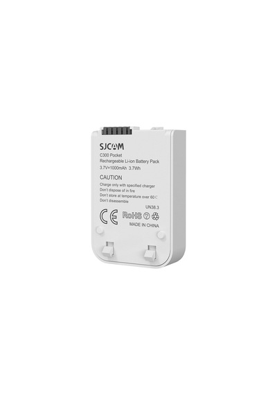 Sjcam C300 & C300 Pocket Uyumlu 1000mah Şarj Edilebilir Batarya