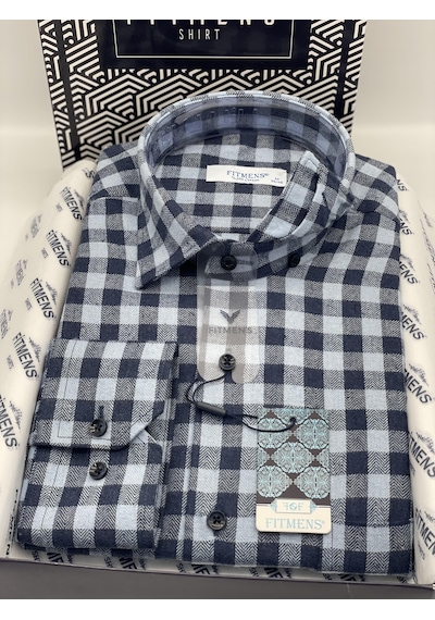 Klasik Uzun Kol Kışlık %100 Cotton Kareli Yaka Alttan Düğmeli Hediye Kutulu Erkek Gömlek Fs-001988 - Açık Mavi-1373 Açık Mavi Klasik Uzun Kol Kışlık %100 Cotton Kareli Yaka Alttan Düğmeli Hediye Kutulu Erkek Gömlek Fs-001988 - Açık Mavi-1373 Açık Mavi
