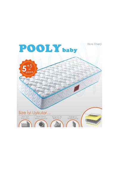 70 x 120 Ortopedik Yatak 70 x 120 Pooly Soft Ortopedik Yaylı Yatak