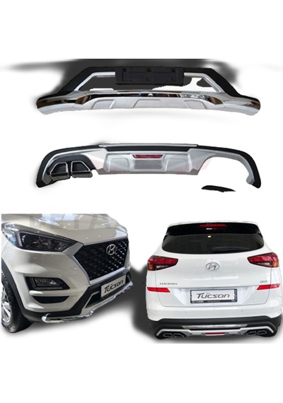Hyundai Tucson Ön Arka Koruma Difüzör 2018 - 2021
