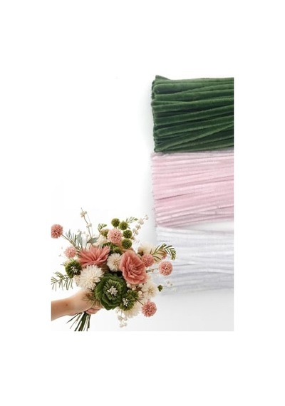 100lü Tüylü Tel Şönil 40 Yeşil, 30 Pembe, 30 Beyaz Çiçek Yapımına Uygun Çiçek Yapım Seti, 30cm Tüylü Tel Çubuk, Maket Çiçek Yapım Eşyası, Hobi Ve Etkinlik Çubuğu, Kolay Şekillendirilen Şönil 124-Pembe 100lü Tüylü Tel Şönil 40 Yeşil, 30 Pembe, 30 Beyaz Çiçek Yapımına Uygun Çiçek Yapım Seti, 30cm Tüylü Tel Çubuk, Maket Çiçek Yapım Eşyası, Hobi Ve Etkinlik Çubuğu, Kolay Şekillendirilen Şönil 124-Pembe