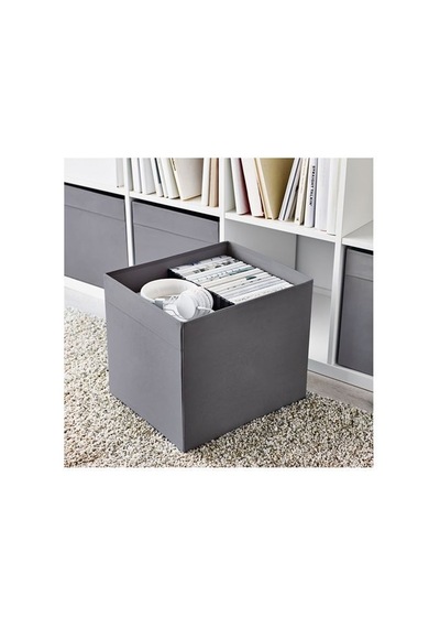 Ikea Dröna Katlanabilir Depolama Kutusu 33 X 38 X 33 Cm Gri