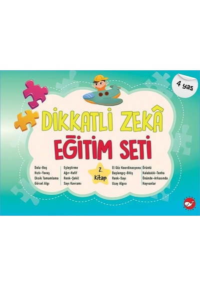 Dikkatli Zekâ Eğitim Seti 2. 4 Yaş - Ayho-761683