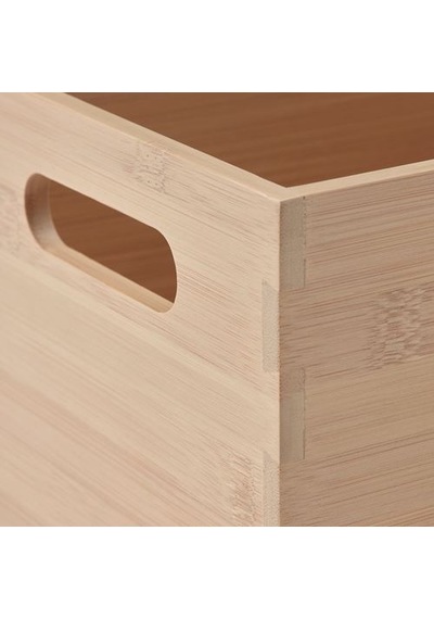 Ikea Uppdatera Saklama Kutusu, Bambu, 16x24x15 Cm Çok Renkli
