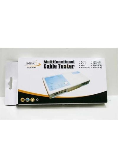 S-Link Slx C41 Lan Usb 1394 Kablo Test