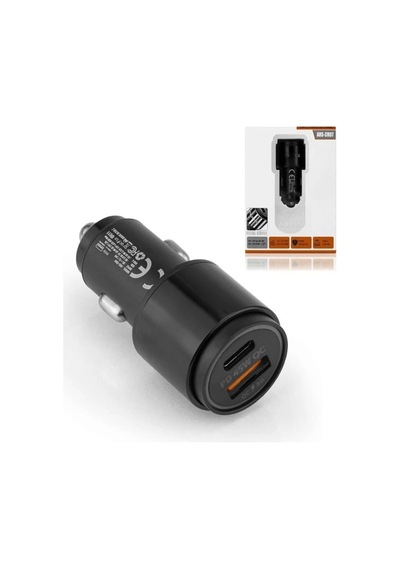 45w Pd Usb Oto Şarj Kafa Hızlı Şarj Çakmaklık Adaptörü, Usb-c Ve Usb-a Çıkışlı, Apple Uyumlu iPhone Ve Android Lisinya