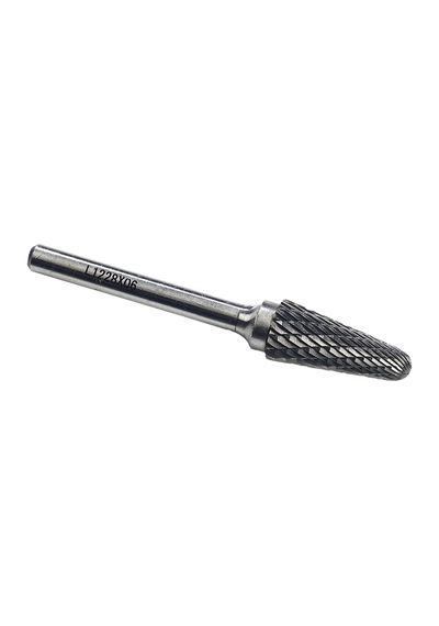 L Tip 12x25x06 Karbür Kalıpçı Freze Ucu Konik Yuvarlak Gfb3253