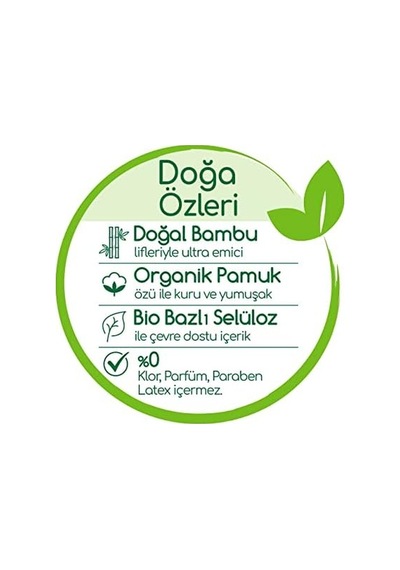 Natural Bebek Bezi 4 Beden Maxi 30 Adet